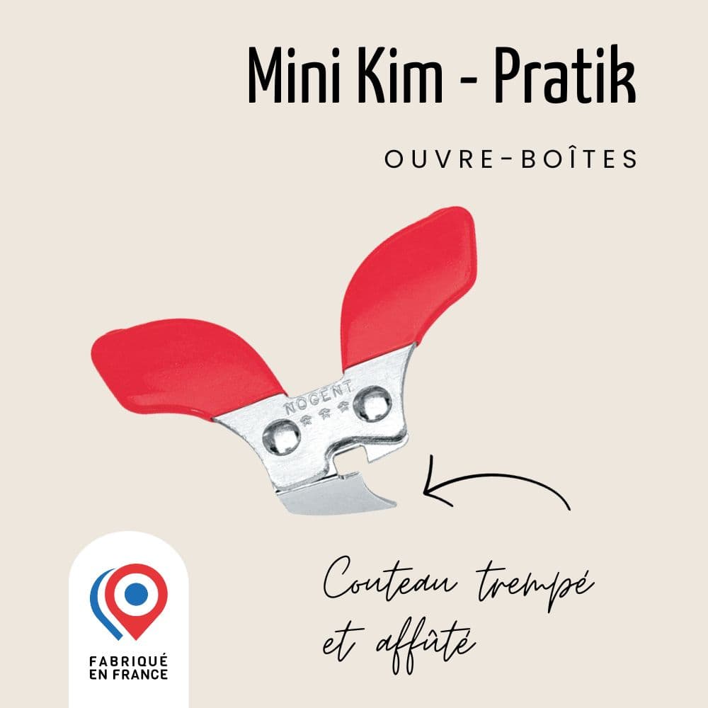 Mini Kim - Ouvre-boîtes pour les droitiers | Pratik