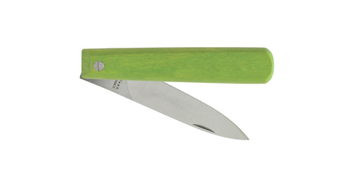 Le couteau pliant vert par Nogent