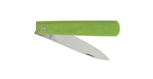 Le couteau pliant vert !