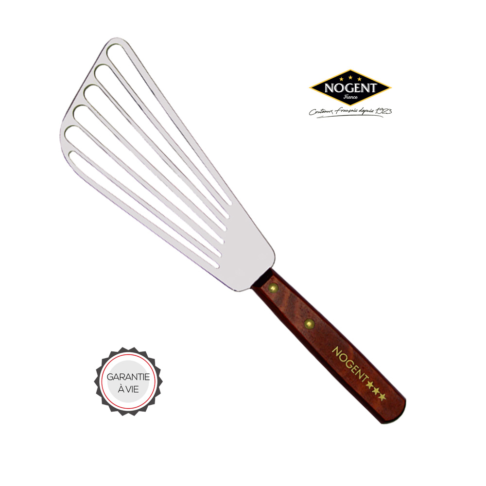 Spatule De Cuisine Ajourée 16 Cm Bois Nogent