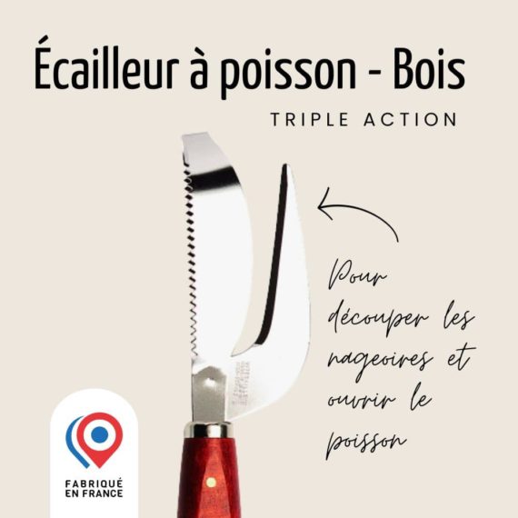 écailleur-à-poisson-nogent-3-étoiles-classic-bois-triple-action