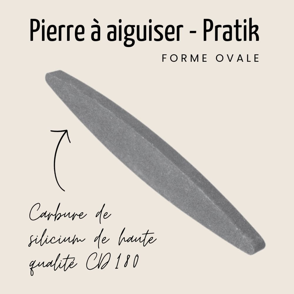 Pierre à aiguiser 23cm | Pratik