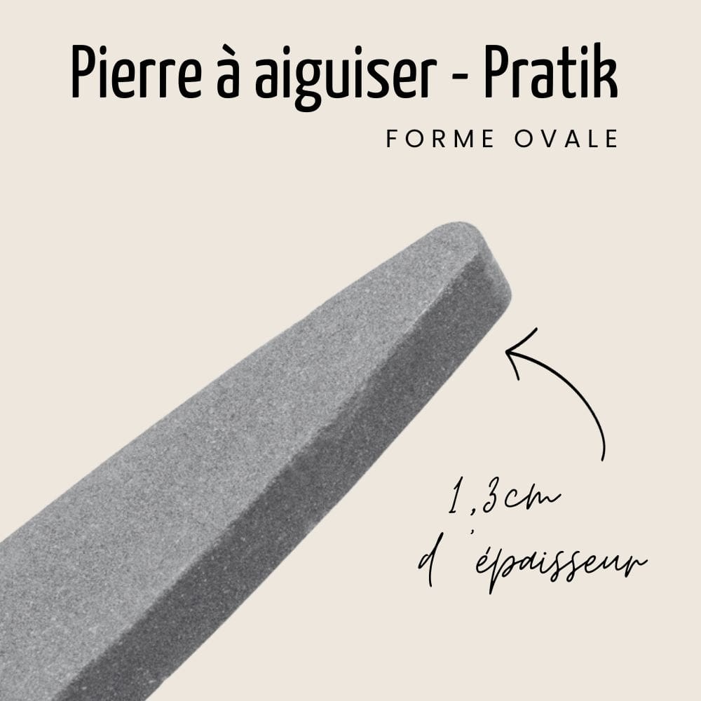 Pierre à aiguiser 23cm | Pratik