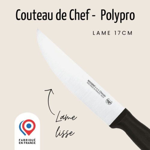 lame-de-chef-17cm-manche-polypropylène-nogent