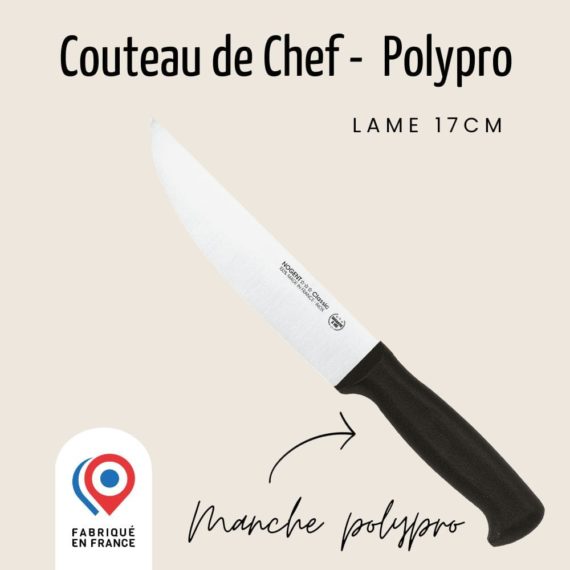 lame-de-chef-17cm-manche-polypropylène-nogent-3-étoiles