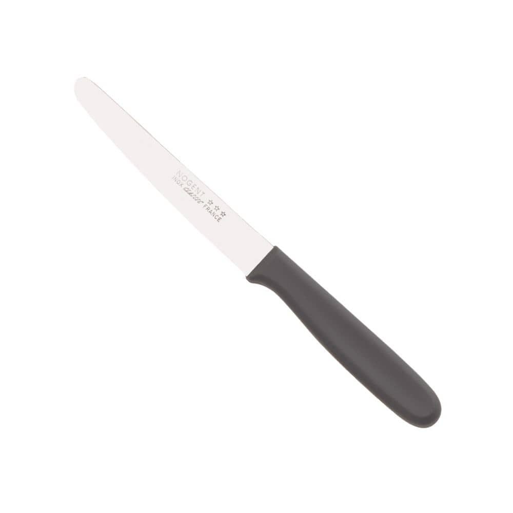 Couteau de table - Lame Lisse 11 cm - Taupe | Classic Polypro
