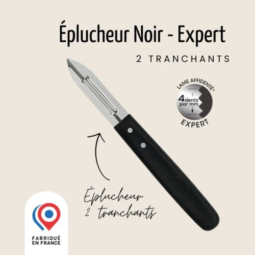 Eplucheur Nogent à 2 tranchants ambidextre