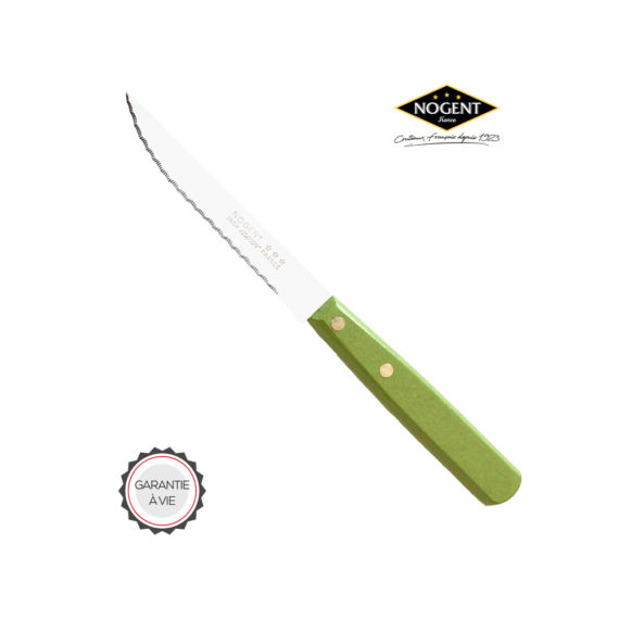 Couteau à viande vert pistache Nogent***