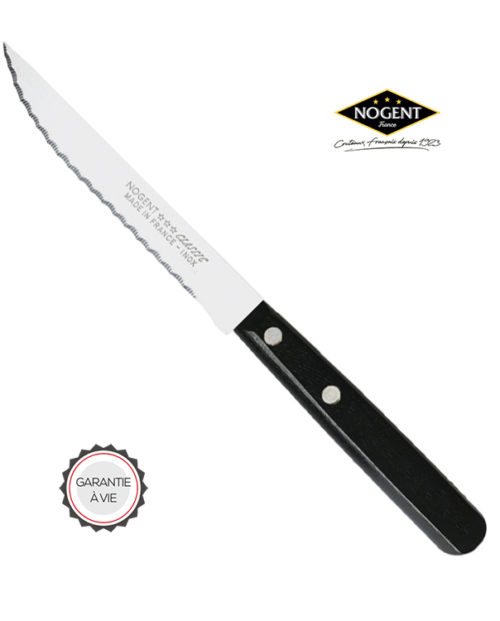 Couteau à viande noir Nogent***