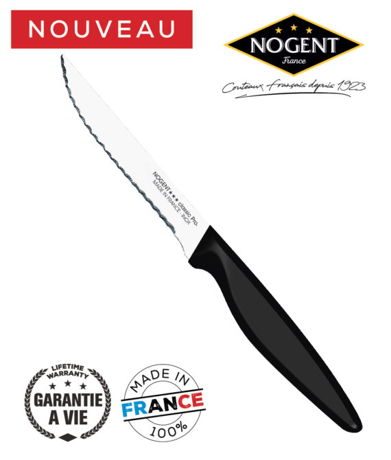 Couteau steak cranté 11cm Nogent classic pro