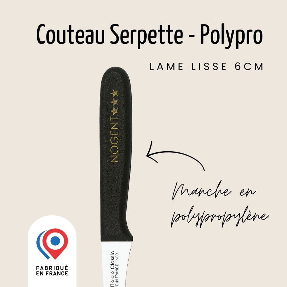 Couteau à huîtres - Bleu | Classic Polypro
