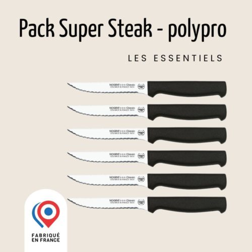 Pack-Super-Steak-Polypropylène-noir-lot-de-6-couteaux