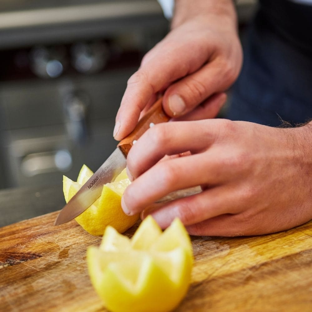 Couteau à légumes, lame lisse