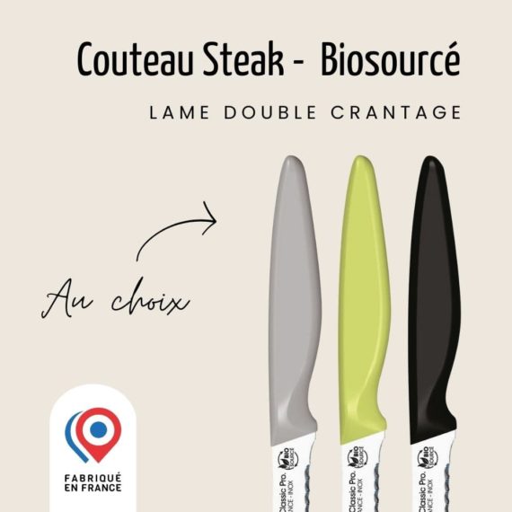 couteau-steak-biosource-lame-double-crantage-coloris