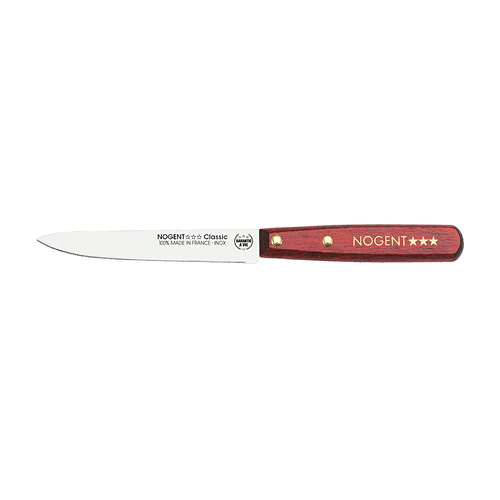 couteau tomate manche merisier