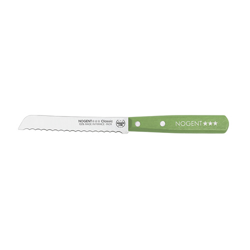 petit couteau pain vert